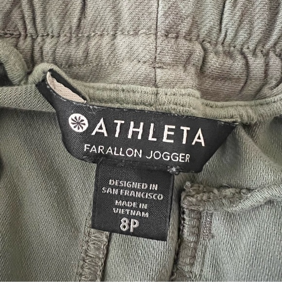 Athleta Farallon jogger women’s size 8 P green camo - Picture 7 of 8